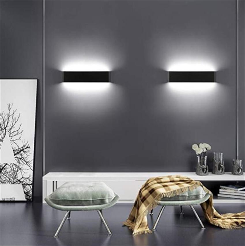 LED Indoor White Staircase Housing Lighting 12W for Living Room Bedroom Hallway Staircase etc, Aluminum