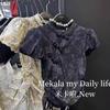 The tops are popular in summer, small and fresh, and the 2025 shirts are summer clothes, and the summer models are irregular.