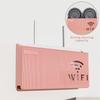 1PC Wall Hanging Wireless Wifi Router Shelf Storage Box ABS Plastic Organizer Box Cable Power Bracket Organizer Box Home Decor