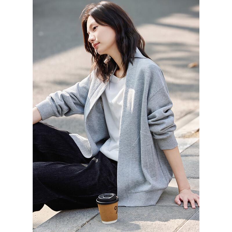 Demana Women s Smart Gray Pique Air Layer Jacket XL