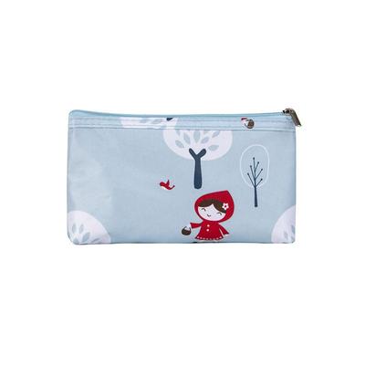 Bolsa de cosméticos com zíper de flor fofa portátil bolsa de armazenamento de batom multifuncional mini bolsa de lavagem de maquiagem feminina