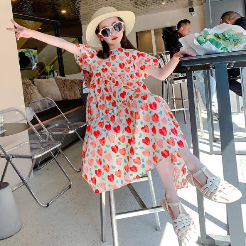 Stylish 2024 Korean Summer Princess Dresses for Girls