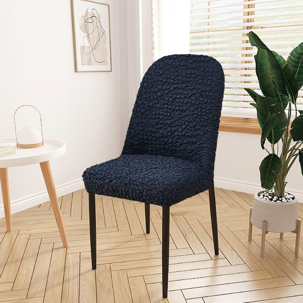 Breathable Elastic Chair Cover Stretchable Dining Chair Cover Full Wrap Stool Cover  Home Use