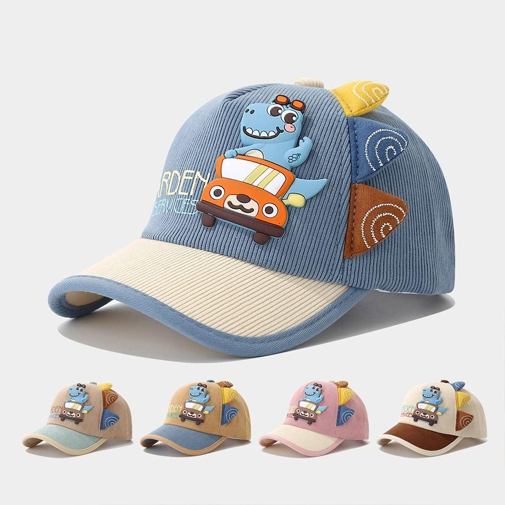 Sun Protection Kids Baseball Cap 3D Toddler Sun Hat Skin Friendly Children Peaked Cap