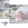 Cute Plush Rabbit Keychain Adorable Bear Doll Backpack Charm Soft Toy 16cm For Kids
