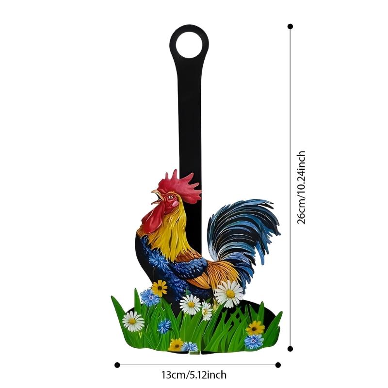 Themed Metal Poultry Tissue Box Case Great Present For Openhouses instances