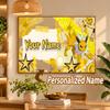 Jolteon Custom Name Diamond Painting Personalized 5D Full Drill DIY Diamond Art Home Decor