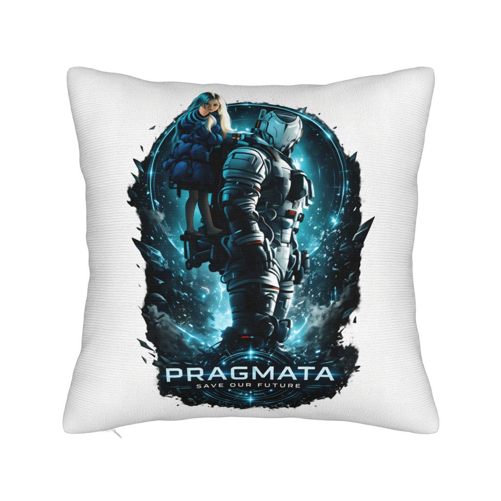 Pragmata Game Pillow Cover Soft Cushion Cover Funny Pillow Case For Sofa Couch Bed Living Room