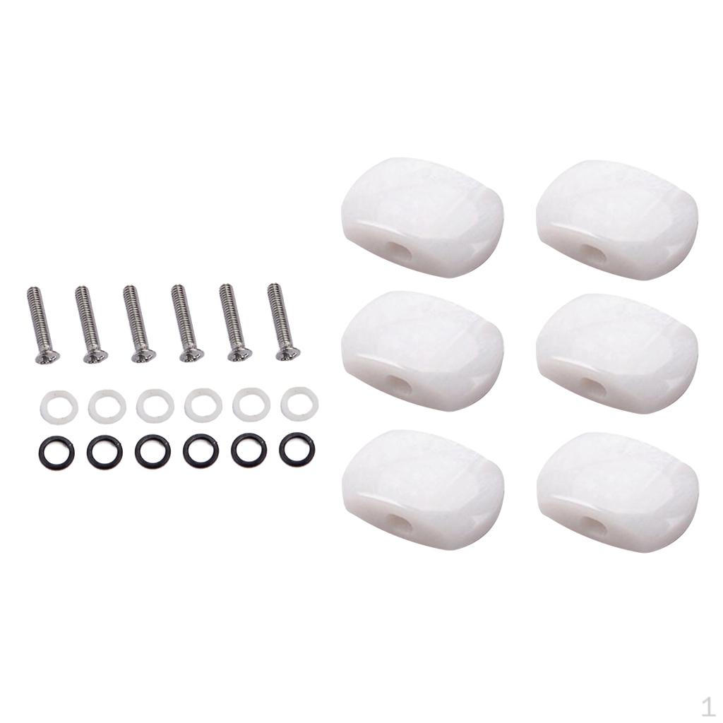 Classical Guitar Tuning Peg Machine Heads Buttons Knobs Handle Musical Instrument Parts