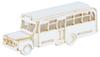 Advance Z Gauge 0018 Bonnet Bus Structure (Middle Door) (Paper Kit)