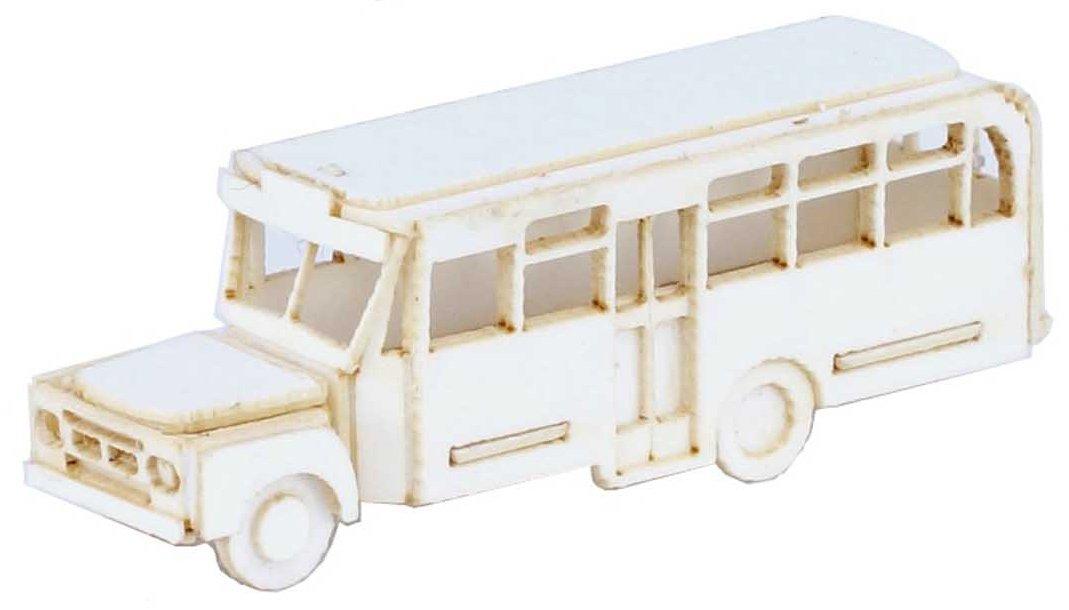 

Advance Z Gauge 0018 Bonnet Bus Structure (Middle Door) (Paper Kit)