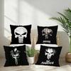 The P-Punisher Logo Pillow Case Plush Fabric Soft Pillowcase Double Sided Print Cushion Cover Household Gifts