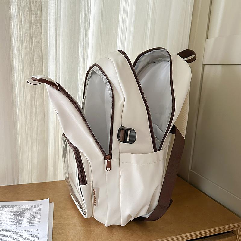 Large Capacity Backpack Student Cartoon Schoolbag Children Lightweight Backpack