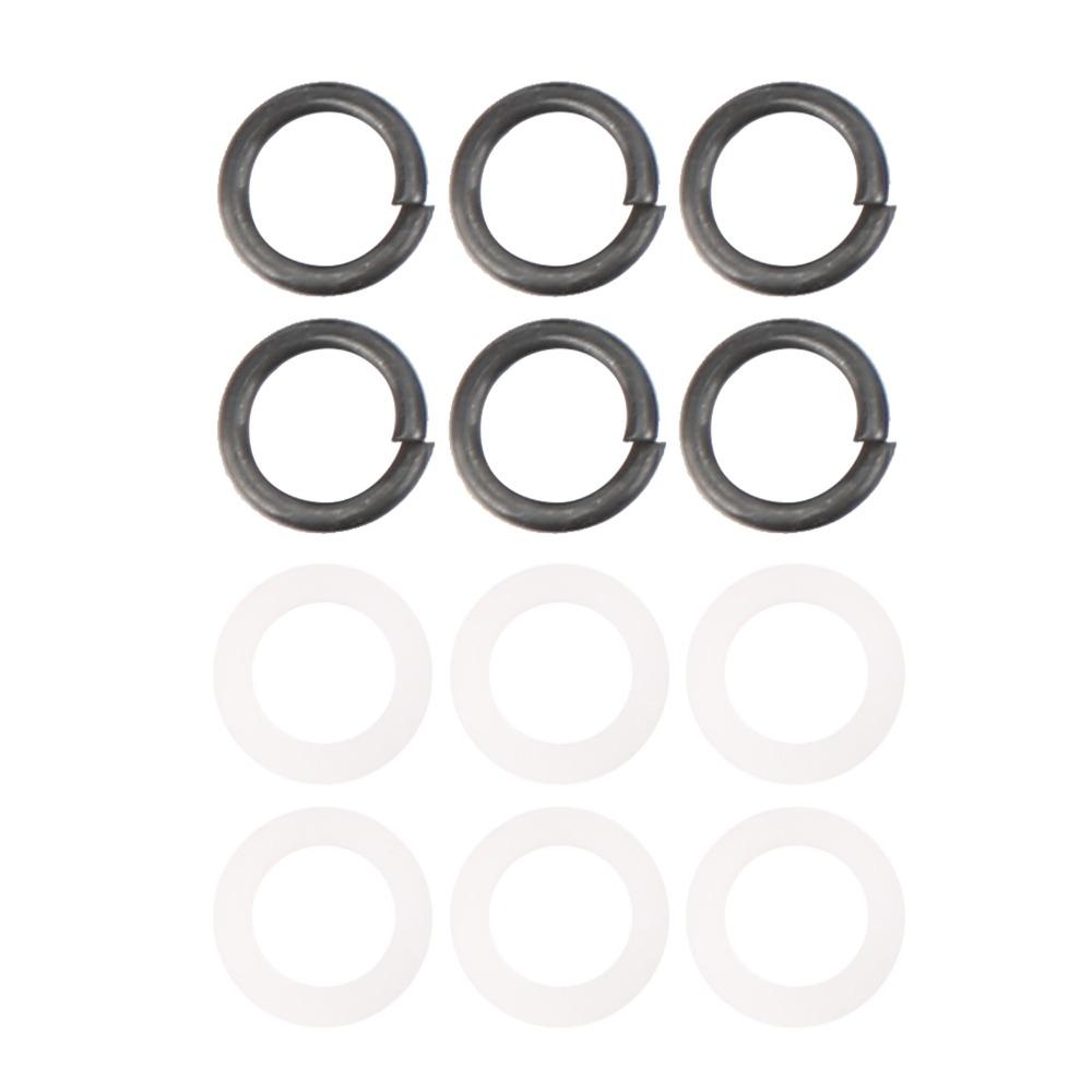 6PCS Plastic Material Tuning Peg Buttons Replacement Tuner Buttons For Guitar Maintenance
