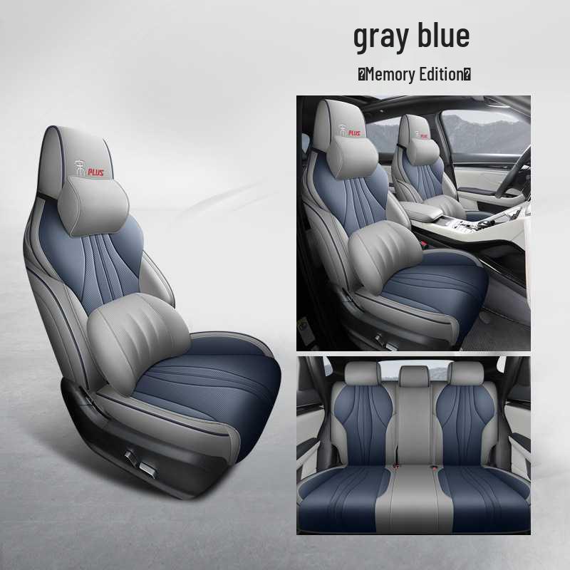 New Leather Car Seat Cushion for BYD Song PLUS - All-Season, Five-Seater Model