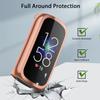 Protective Case For Fitbit Luxe Full Screen Protector Cover Smart watch Bumper Soft TPU Plating Durable Case Shell Accessories