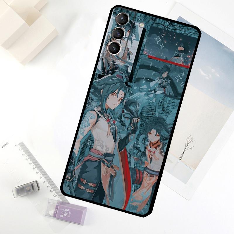 

genshin impact Xiao Phone Case For Samsung Galaxy S25 FE S20 FE S21 S22 S23 S24 S25 S26 Ultra S10 S25 Plus Cover Galaxy S24