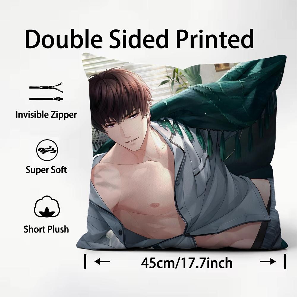

Mr Love Queens Choice Lucien Cushion Cover Plush Fabric Soft DoubleSided Printed Sofa Warm Winter Home Child Gift Pillow Case 30x30cm