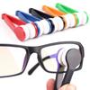 Two-side Glasses Brush Portable Multifunctional Microfiber Spectacles Cleaner Wiping Tools for Sunglasses Eyewear Screen Rub