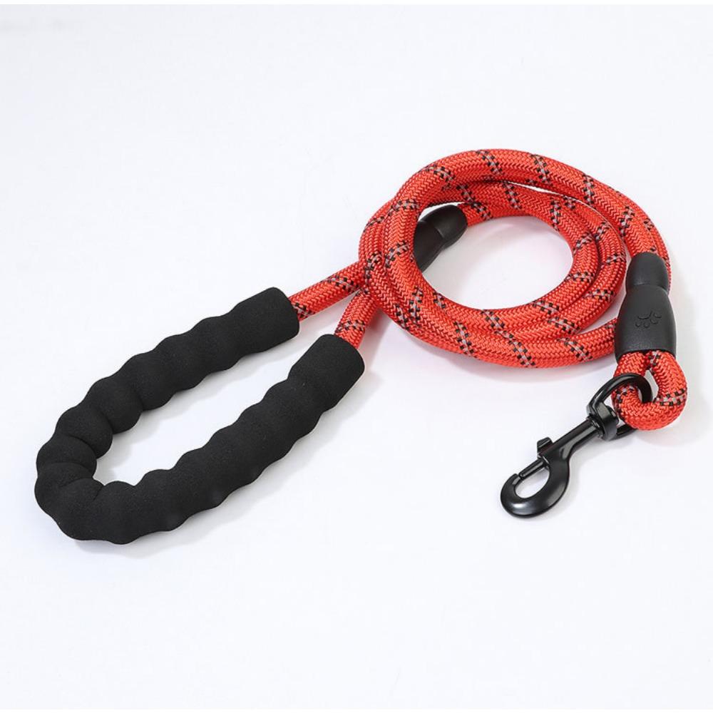 Pet supplies Reflective nylon round dog leash Medium and large dog dog pet leash
