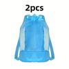 Beach Storage bag,Large Capacity Net Multifunctional Travel Backpack,sundries Toy Storage Bag