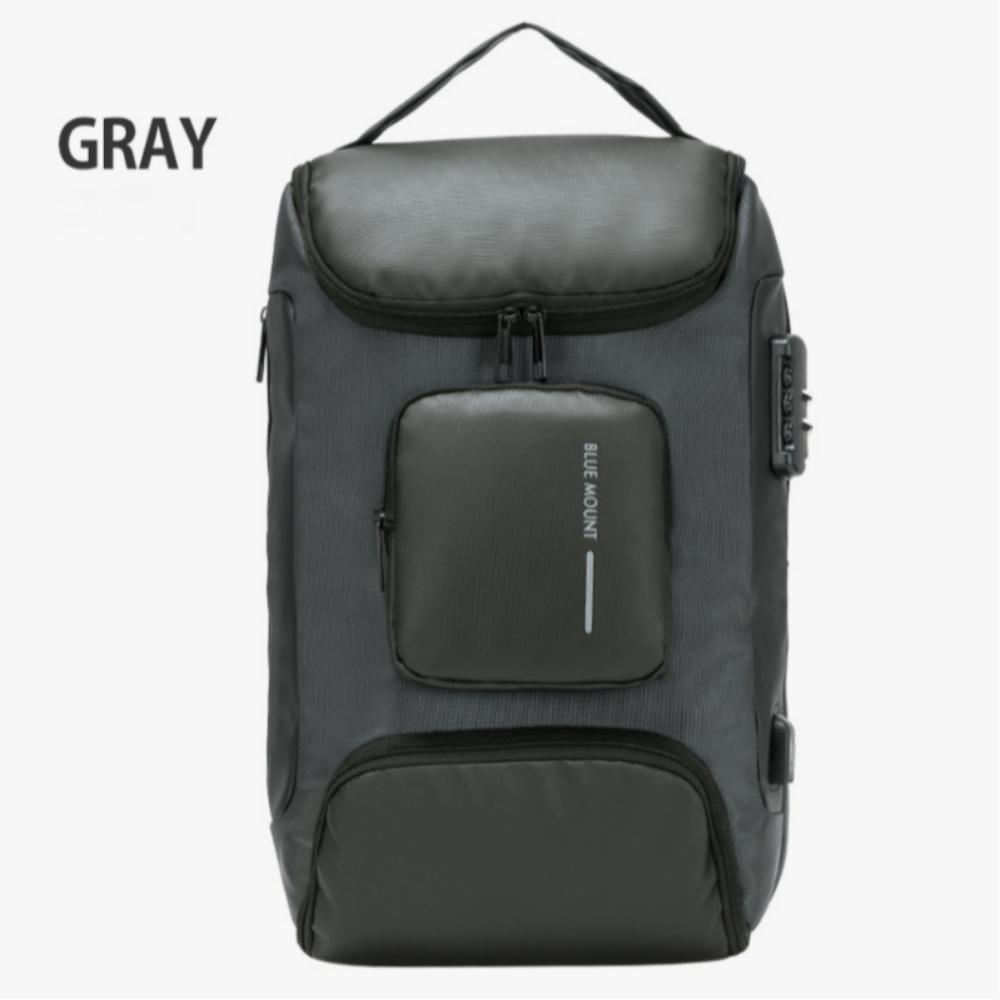 Blue Mount 9907 Smart Lock USB Rechargeable Water-Resistant Backpack