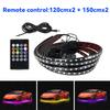 Car Charssis Flexible LED Strip Light LED Underbody Remote /APP Control RGB Neon Lights Ambient Atmosphere Auto Decorative Lamp