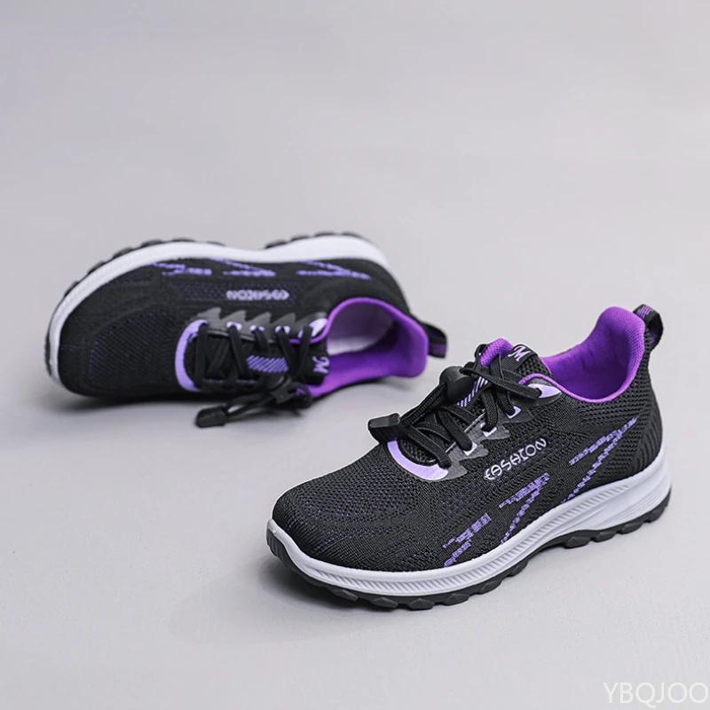 Fashion Women's Spring/Summer New Shoes Outdoor breathable mesh shoe Soft soled comfortable walking shoes Casual light ladies Sneakers