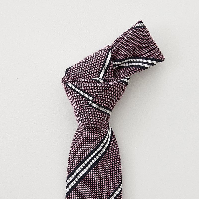 STCO Pink Regimental Tie_Sntuz16Ntp