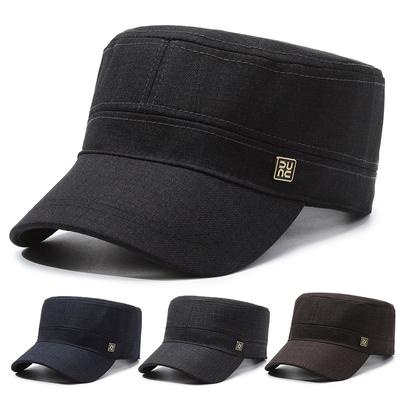 Frühling Herbst Herren Flat Top Cap mittleren Alters und ältere Menschen im Freien Sonnenschutz Sonnenschutz Sport Cap