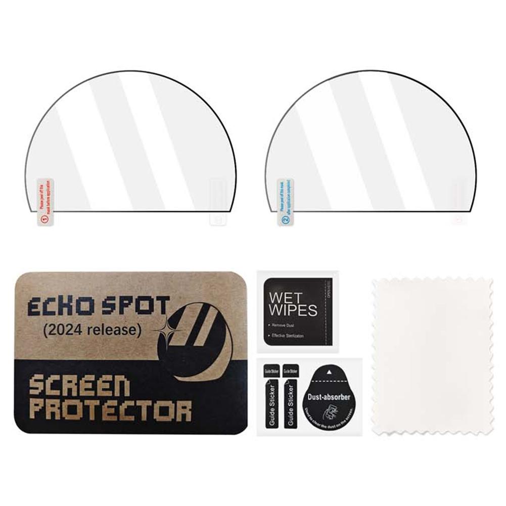 

2 PCS HD Screen Protector Anti-Scrach Protector Film Anti-Fingerprint Screen Protective Film for Echo Spot (2026 Release)