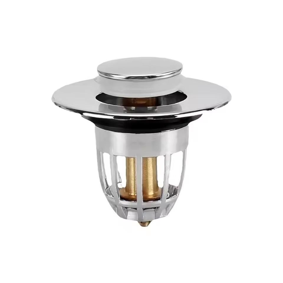Bathroom Sink Plug Stopper Wash Basin Core Bounce Up Drain Filter Shower Sink Filter Plug Kitchen Bathtub Stopper