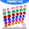 Assorted Color Educational Crystal Gem 30mm Sparkling Stone For Children Sorting Craft Activities