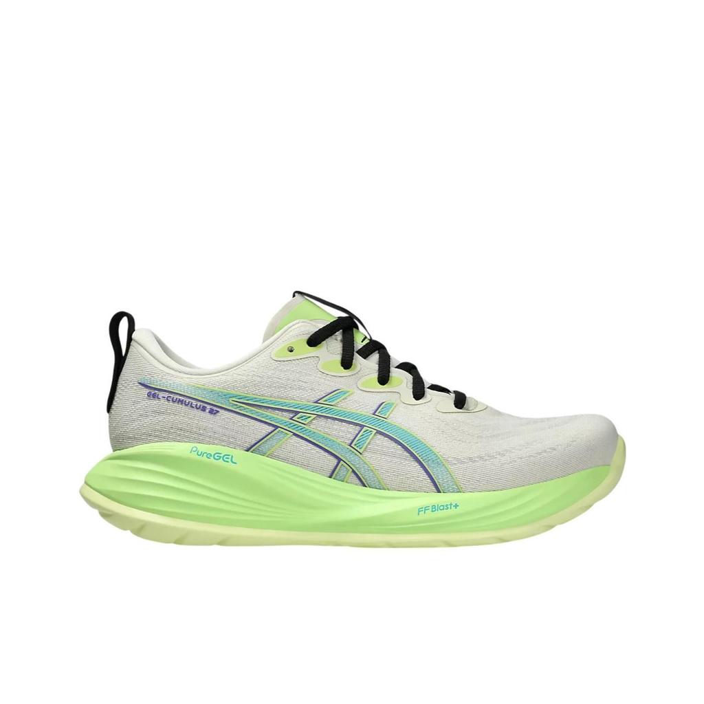 Asics Gel Cumulus 27 Birch Lime Green Men Sneakers Cream 1011B960-200