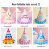 Creative Cartoon Pompom Birthday Hat for Selfies - For Adults & Babies
