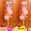 Glowing Floating Baby Birthday Balloon Stand Decoration for Kids