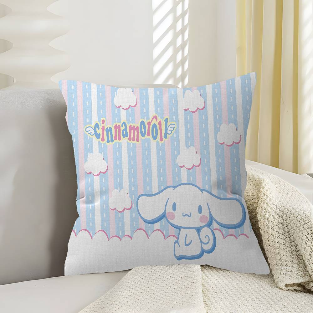 C-Cinnamoroll Maple Design Cushion Cover Happy Autumn Harvest Decor Holiday Decorati Pillow Cover