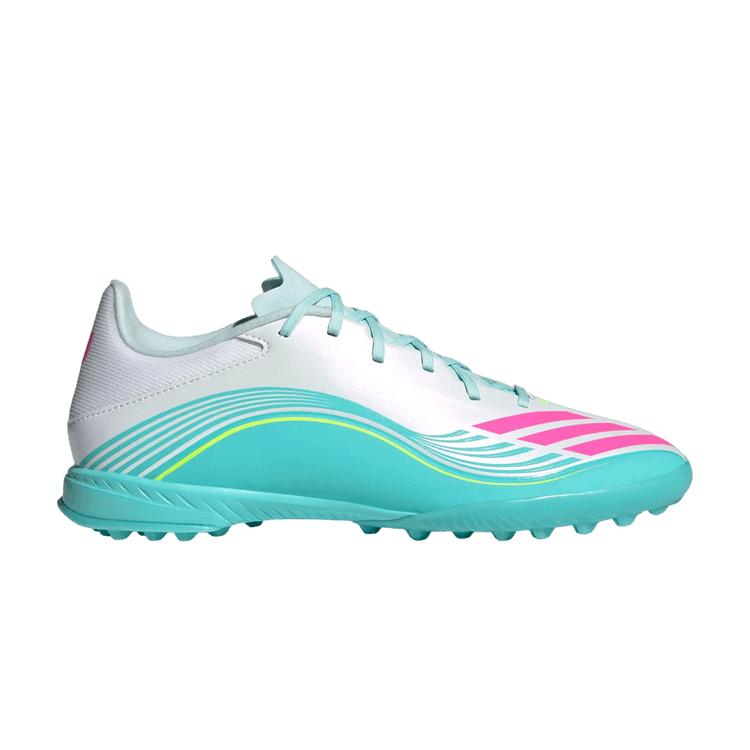 

adidas F50 League TF Messi Aurora Radiante Pack Unisex Sneakers White Cloud-White Lucid-Pink JQ0937 44