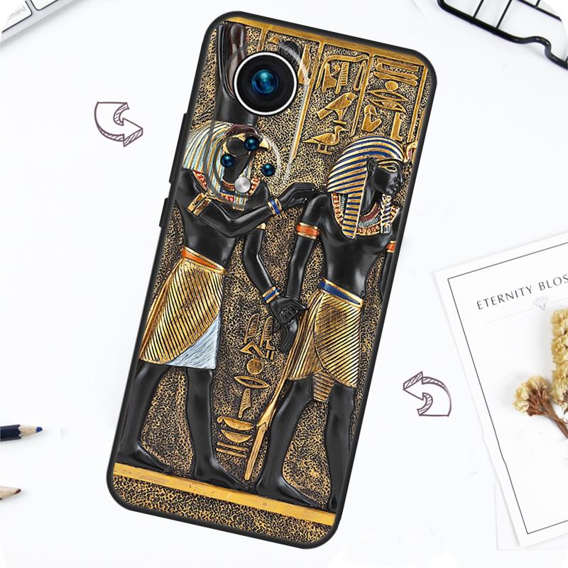 Egypt Pharaoh Mural Case For Honor Magic 7 Lite 5 6 Pro Honor 200 50 70 90 Lite X8b X9a X8a X8 X9 X9c X9b Cover