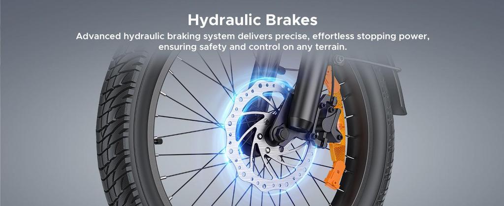 The ENGWE electric bicycle comes with an app, a 48V 13.5Ah battery (range up to 135 km), and 20*3.0 tires.L20 3.0 BOOST