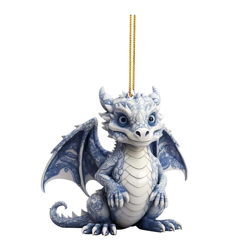 

Cartoon Colorful Acrylic Christmas Ornaments For Home And Car Decor Accessories Stylish 1