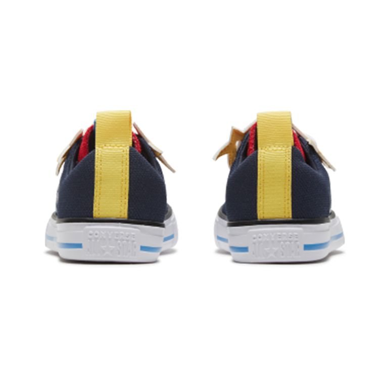 Converse Chuck Taylor All Star Superplay Retro Low Top Canvas Shoes Kids Sneakers Indigo 667337C