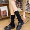 Cute Sweet Leg Warmers Knitting Warm Foot Cover Fashion Lolitas Knitted Socks  Autumn Winter