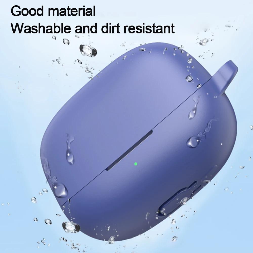 Mit Karabiner Kopfhörerhülle Silikon Anti-Fall Kopfhörer Schutzhülle Staubdicht Mehrfarbig für Xiaomi Buds 5 Pro