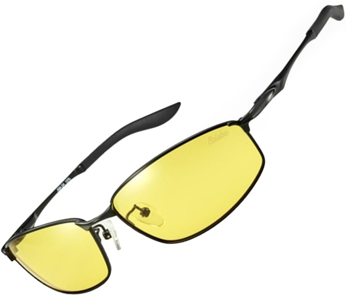 

[Bokenoh] Солнцезащитные очки для ночного вождения, Слабо поляризованные, для ночного вождения, вождения утром и вечером и ночной рыбалки [Сабаэ]