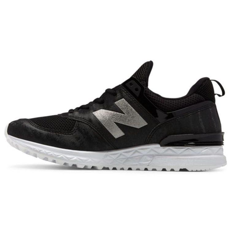 New Balance 574 Sport Negro/Blanco Mujer WS574SAD
