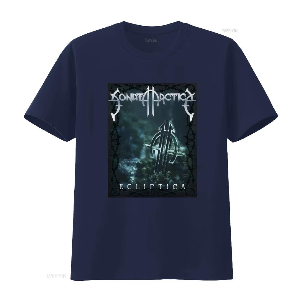 Sonata Arctica Ecliptica Music Underground Classic T Shirt Available In S 5xl Sizes Vintage Top For Everyday Wear
