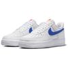 Nike Air Force 1 07 Embossed Hoops - Racer Blue Unisexové tenisky Bílé Bright-Mandarin FD0667-100