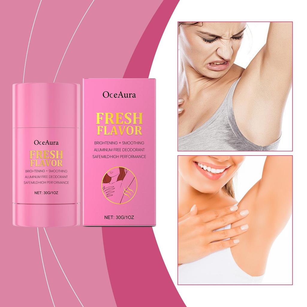 Desodorante Natural en Barra Axilas Mal Olor Sudoración Eliminación Mantener Axilas Frescas Aroma Anti Olor Antitranspirante Cuidado Corporal
