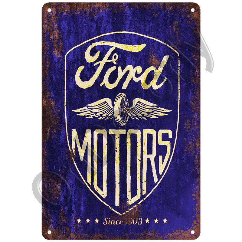 Retro Automarke Metallschild Garage Bar Blechschild Metall Wandplaketten Dekor Vintage Shabby Crafts Blechschild Poster Pin Up Schilder